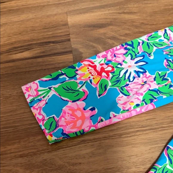Lilly Pulitzer Pink and Blue Floral Top - Picture 4 of 8